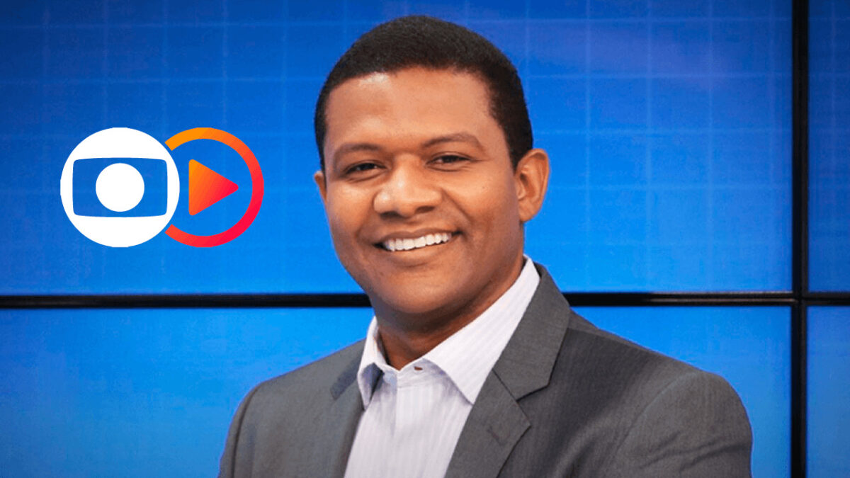 Marcio Bonfim em divulgação da Globo Nordeste no Globoplay