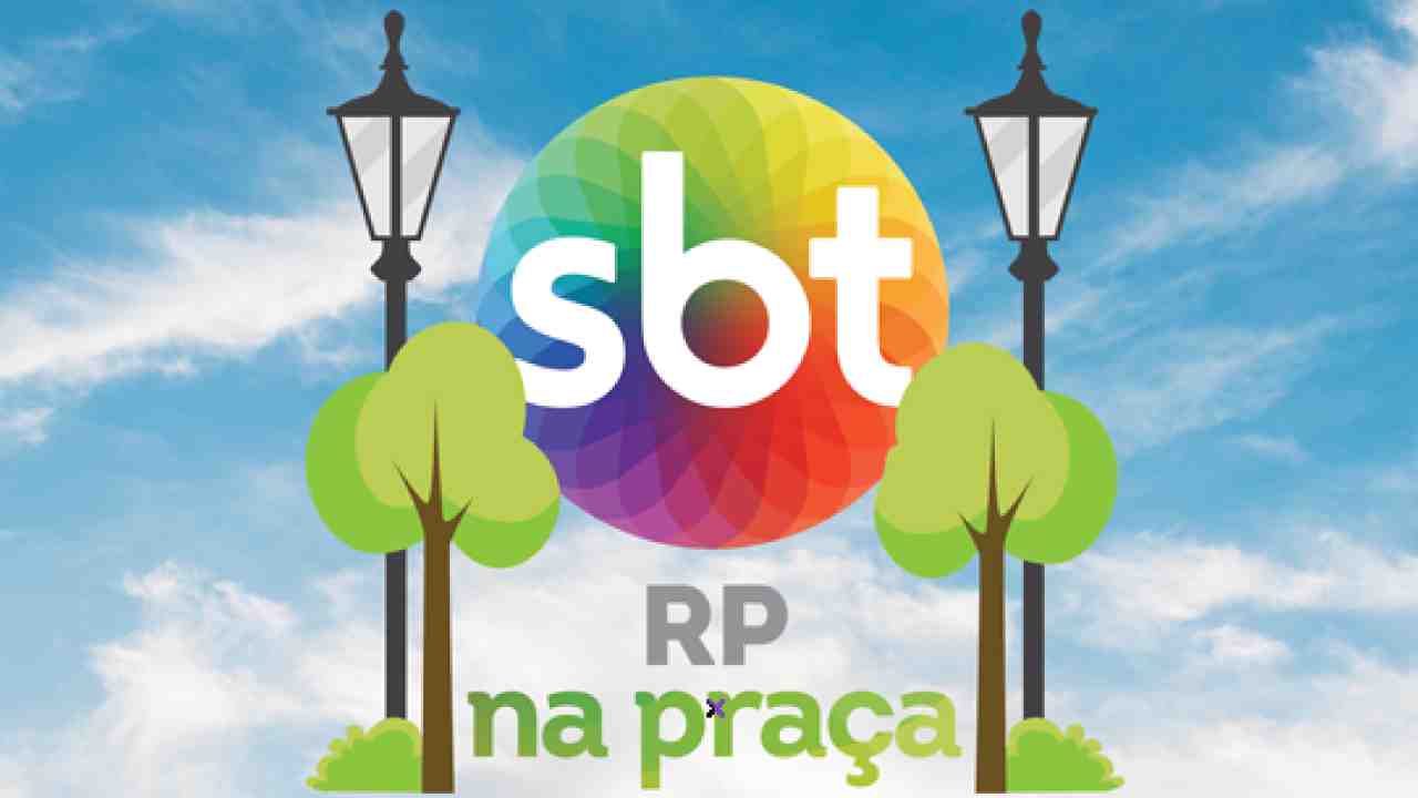 Logo do SBT RP na Praça