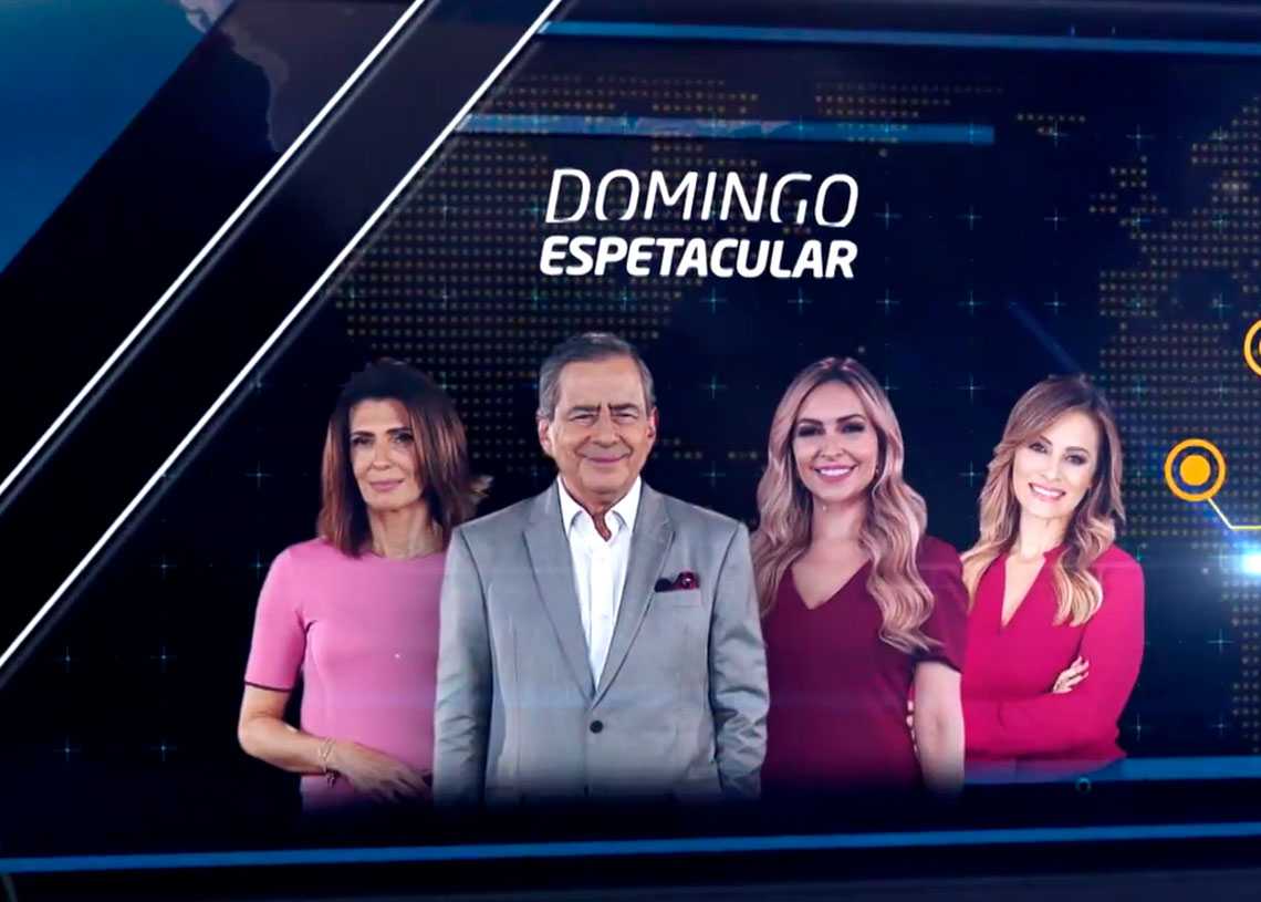 Apresentadores do Domingo Espetacular
