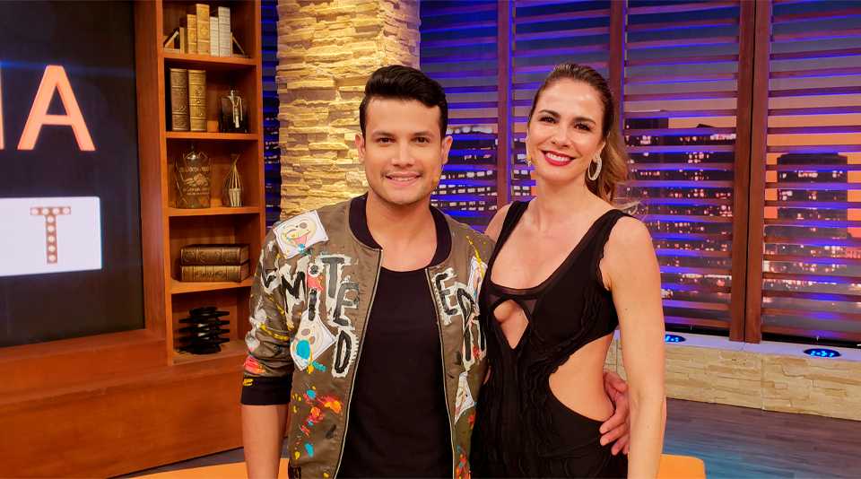 Israel Novaes com Luciana Gimenez