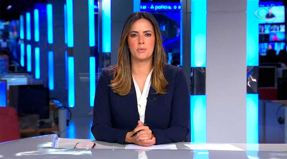 Paloma Tocci apresenta o Jornal da Band, maior audiência da Band