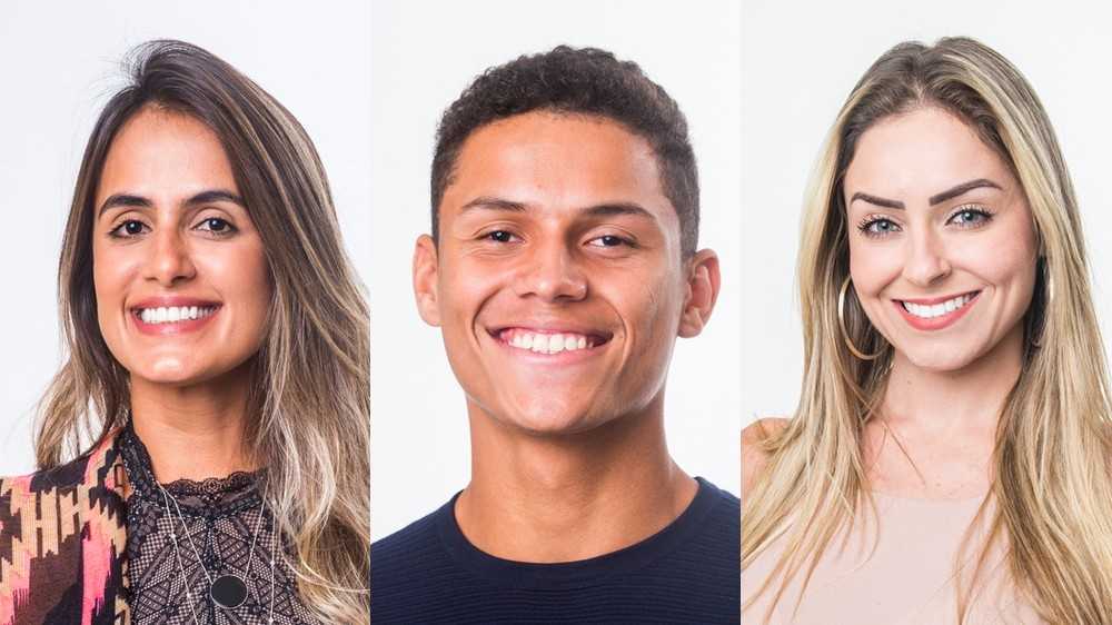 Carol, Danrley e Paula estão emparedados