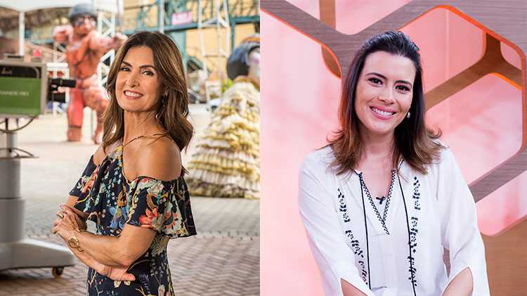 Fátima Bernardes e Michelle Loreto Encontro Bem Estar
