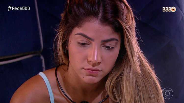 Hariany é desclassificada do BBB 19