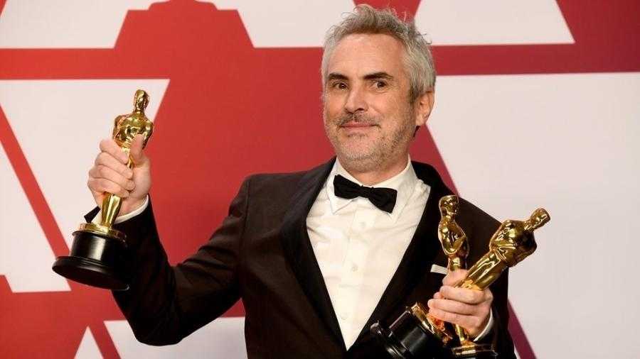 O diretor de "Roma", Alfonso Cuarón,, sucesso da Netflix que levou três Oscars