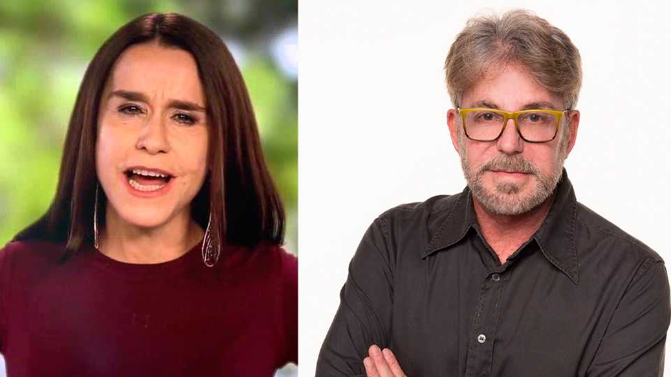 Atores Lucélia Santos e Edwin Luisi