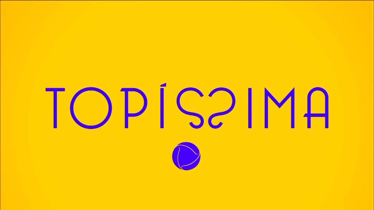 Logo da novela Topíssima