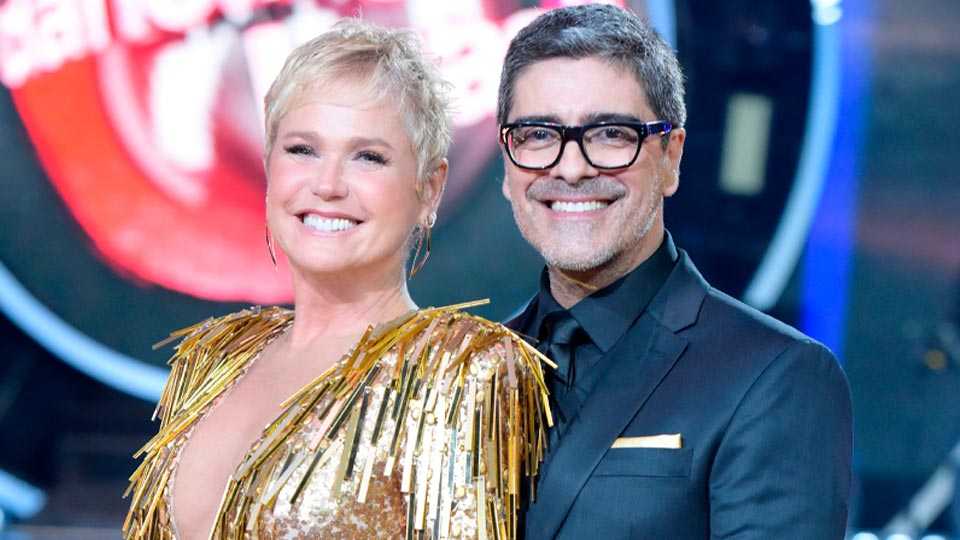 Xuxa e Junno Andrade no Dancing Brasil