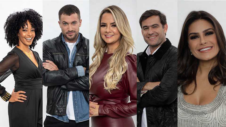 Participantes do Dancing Brasil 5