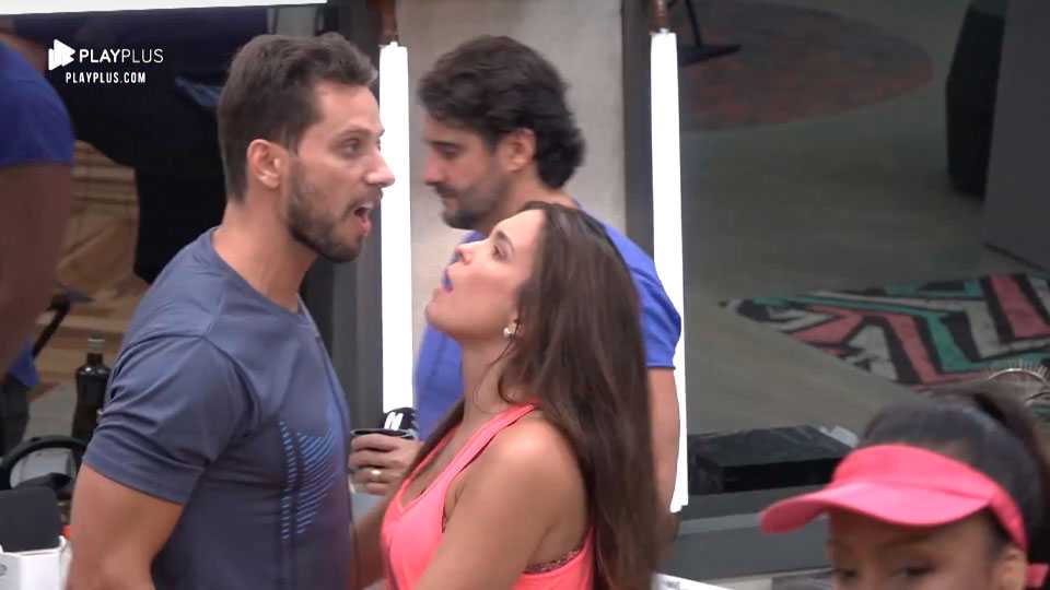Eliéser discute feio com Mariana Felício, mas é contido por Kamilla Salgado, Power Couple Brasil