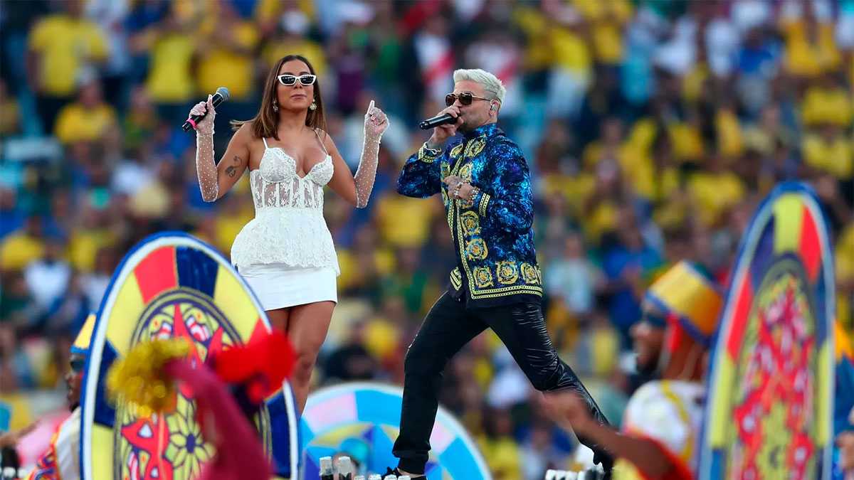 Anitta e Pedro Capó