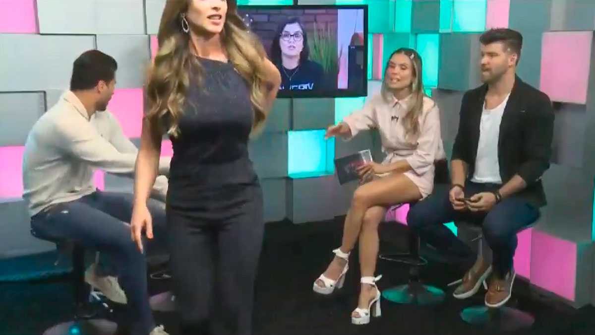 Nicole Bahls abandona entrevista da Record TV