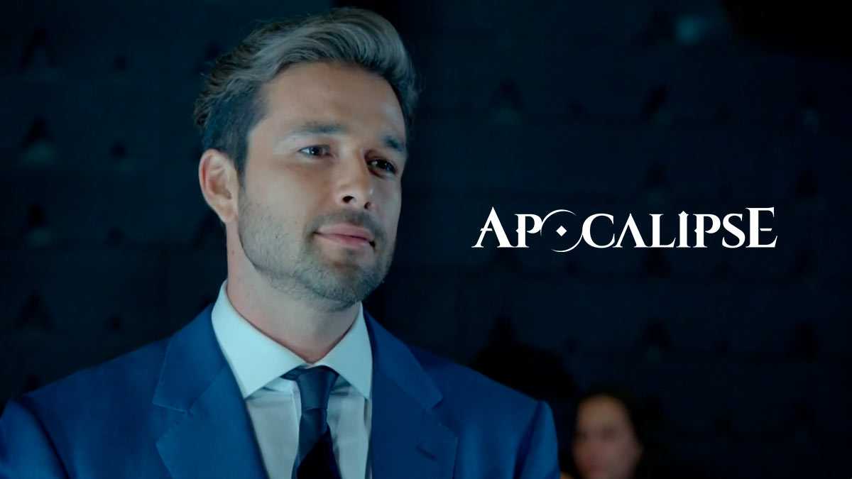 Sergio Marone em cena da novela Apocalipse