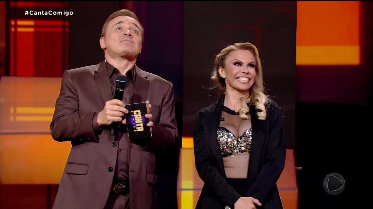 Gugu e Anna Barros, a Joelma do "Canta Comigo"