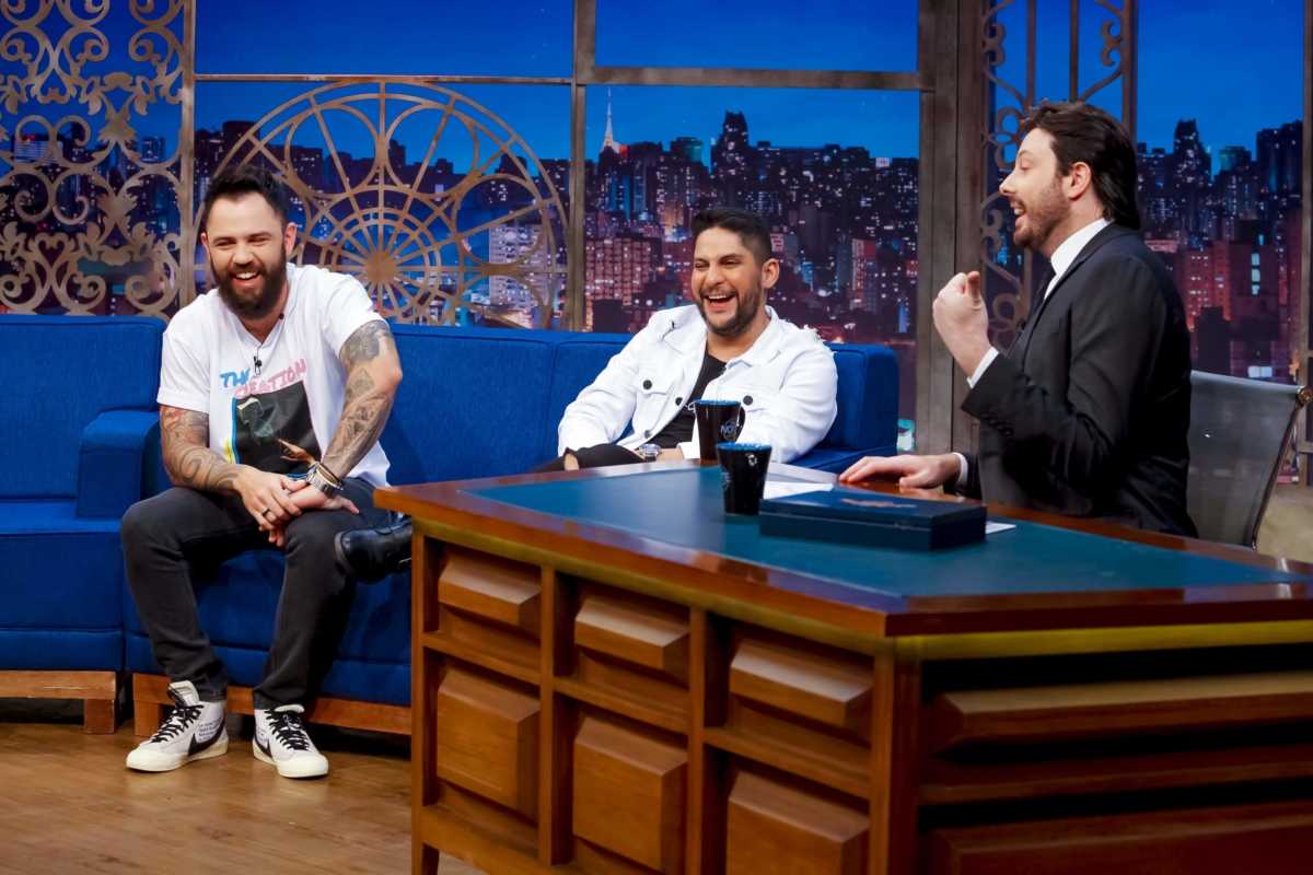 Jorge e Mateus no The Noite