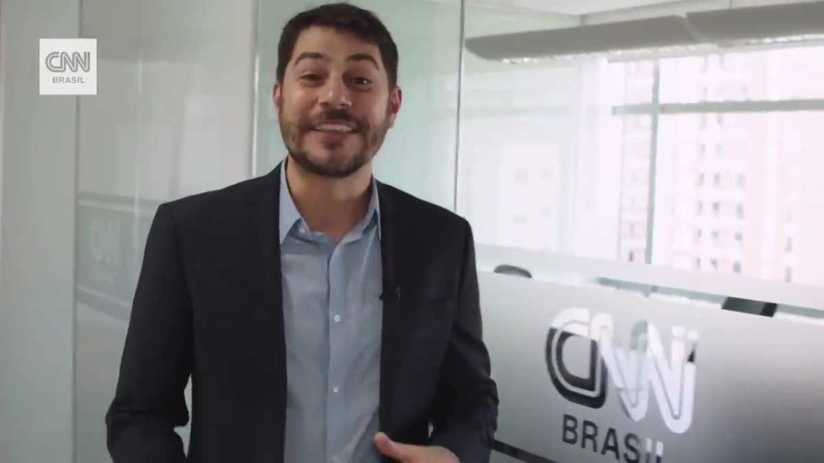 Evaristo Costa em vídeo da CNN Brasil