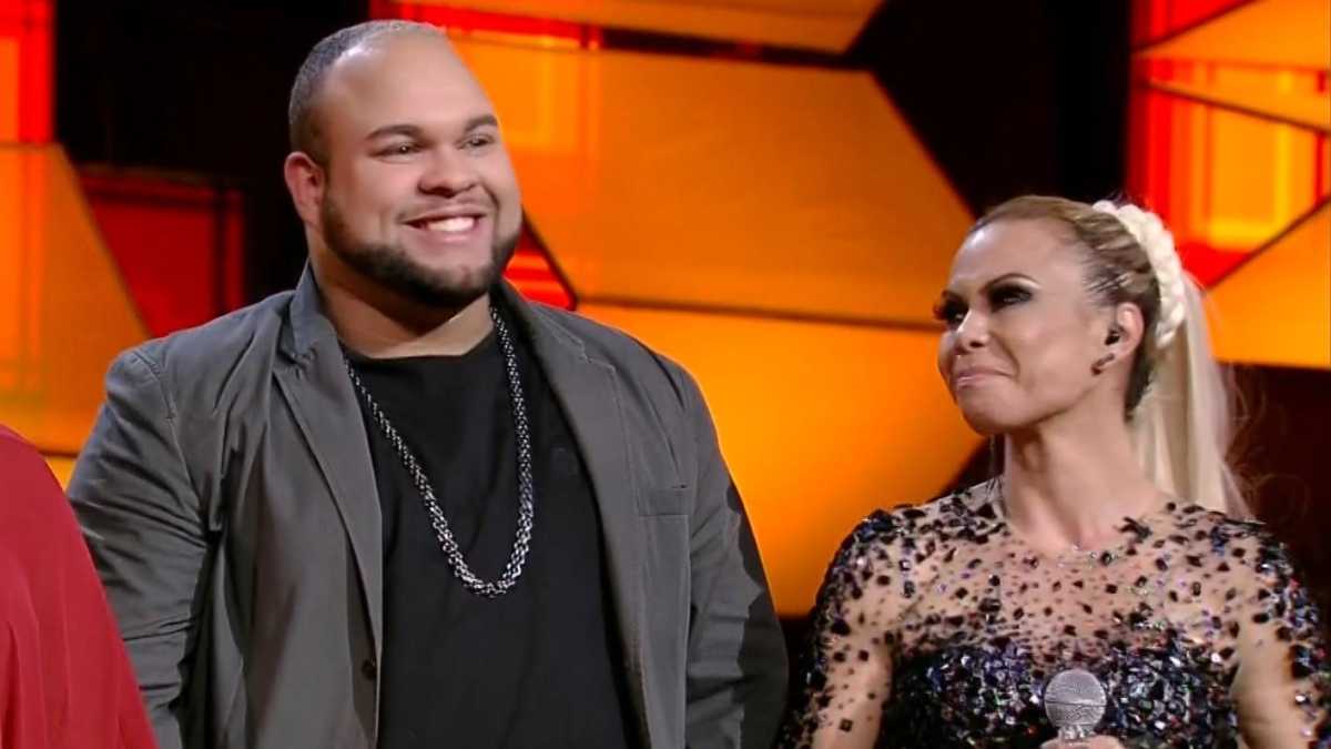 Lukas Kim e Anna Barros no Canta Comigo