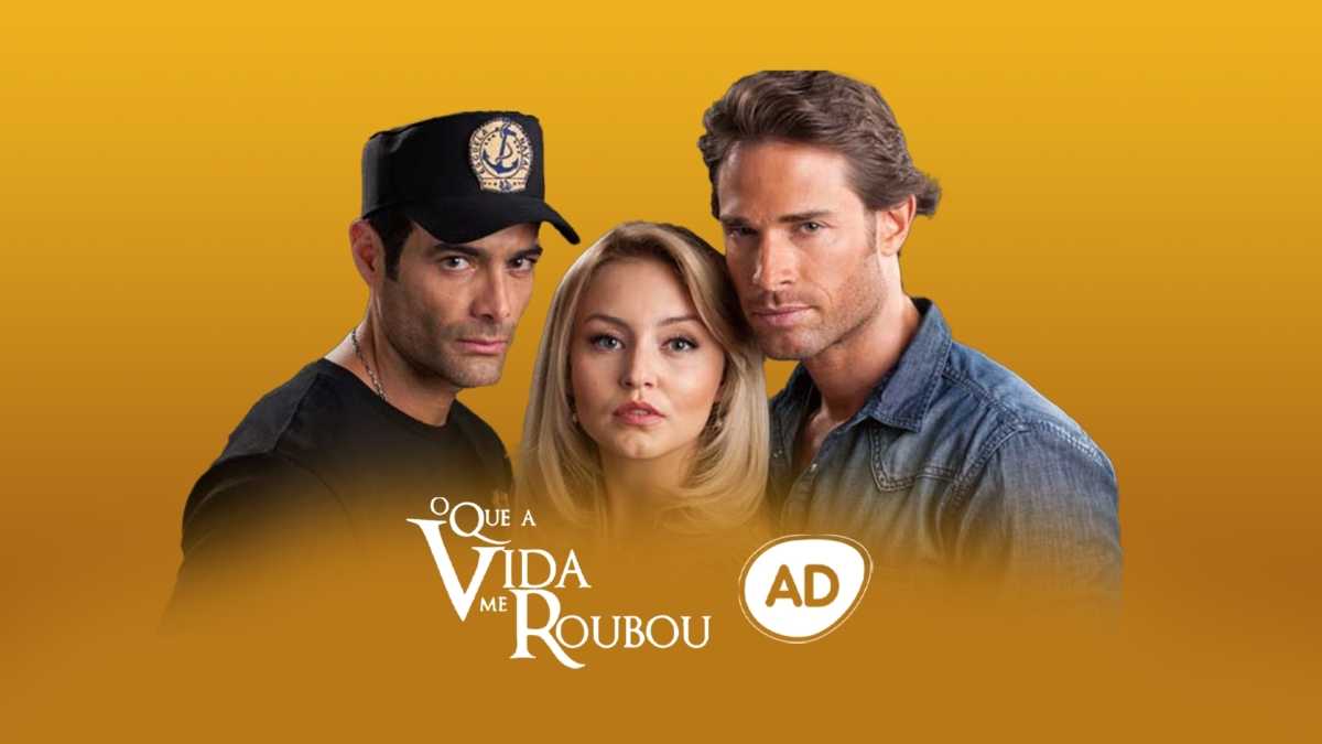 Logo do Resumo da novela O Que A Vida Me Roubou