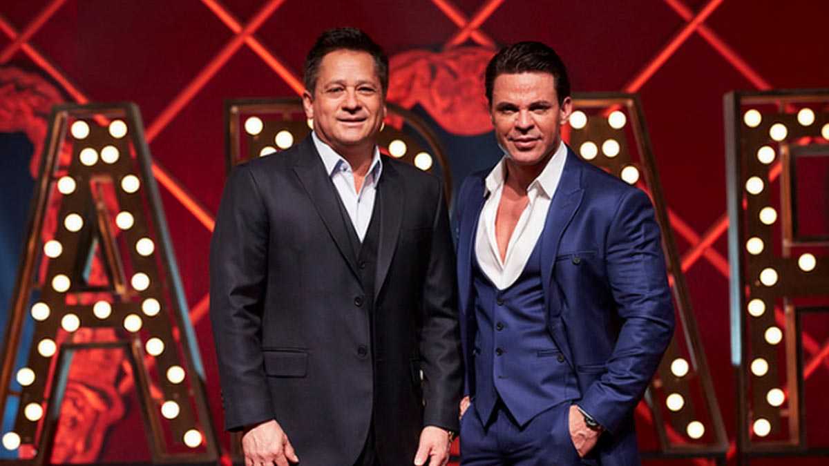 Leonardo e Eduardo Costa juntos no projeto Cabaré