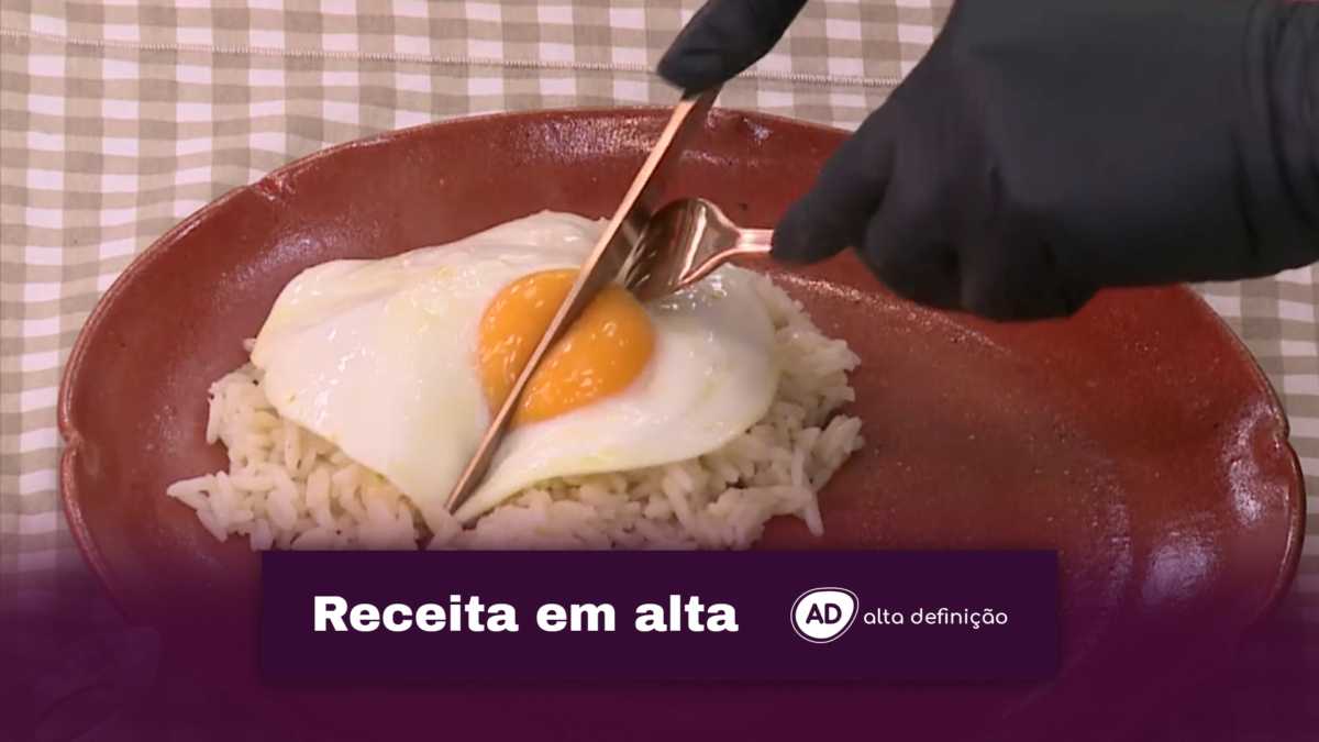 Arroz com ovo da Ana Maria Braga