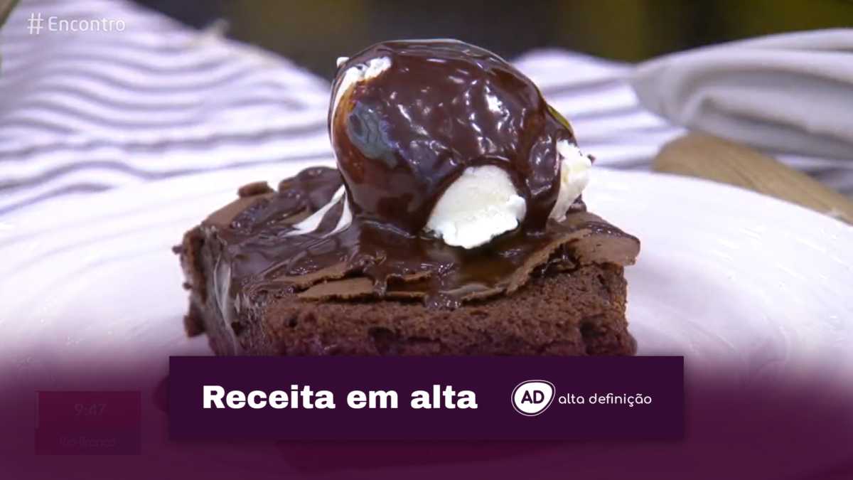 Brownie de Chocolate Furadinho