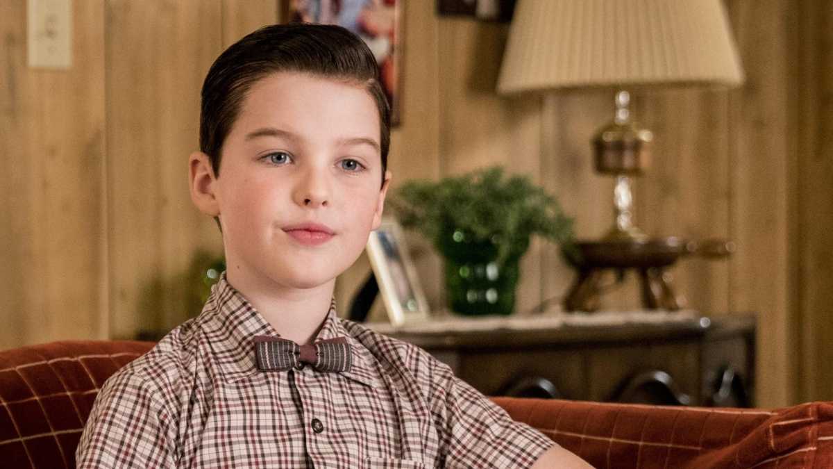 Cena da sitcom Young Sheldon