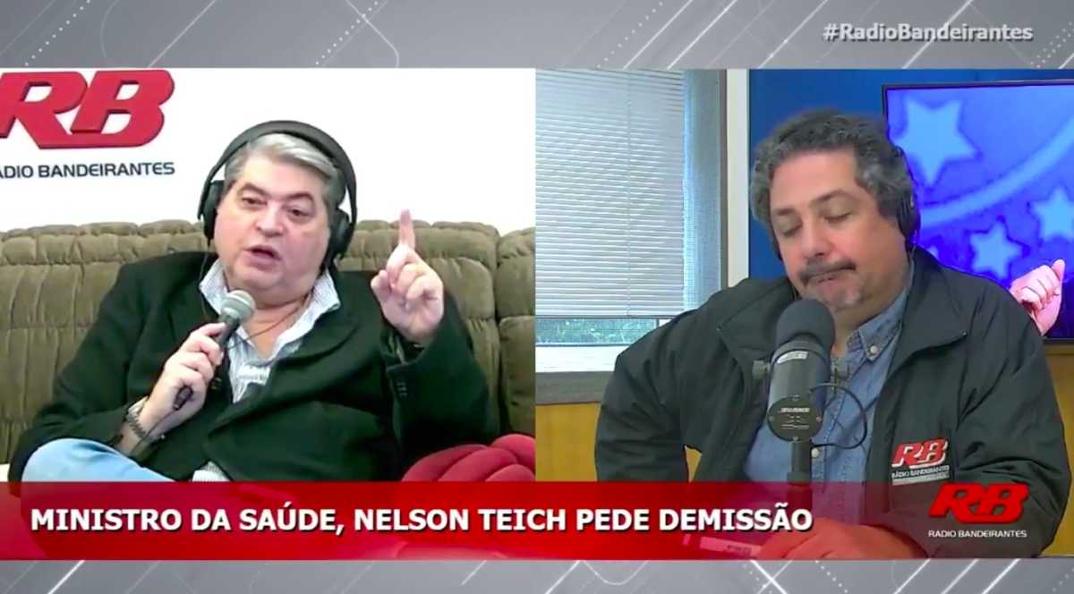 Datena critica Bolsonaro