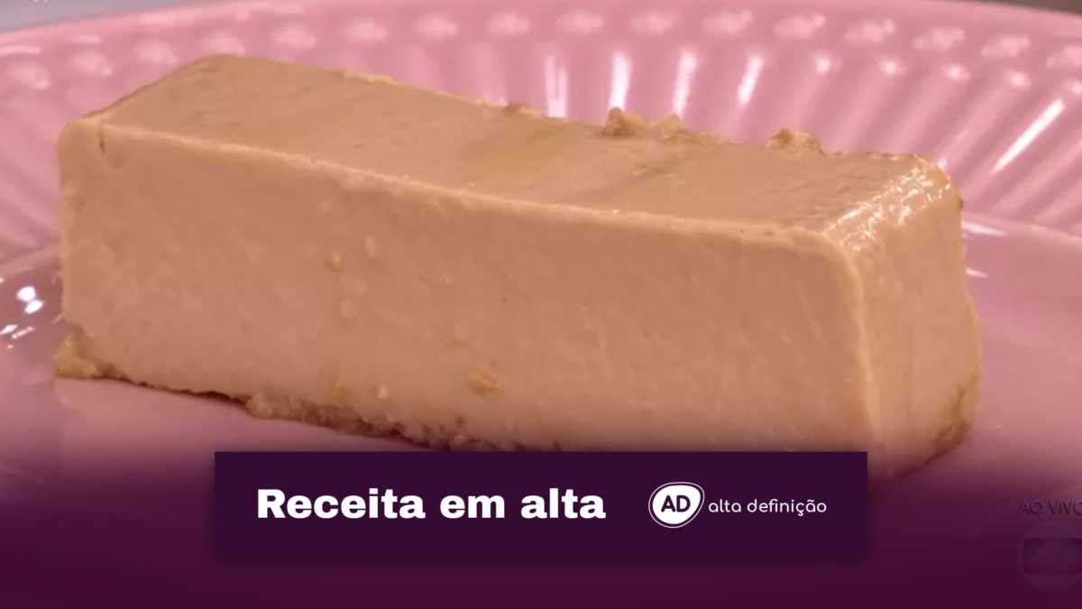 Pudim de Caramelo da Ana Maria Braga