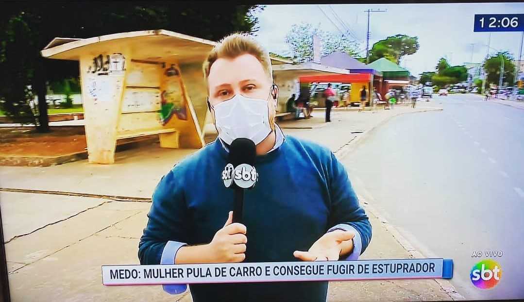 Paulo Vitor Gomes, o Tatuzinho no SBT Brasília