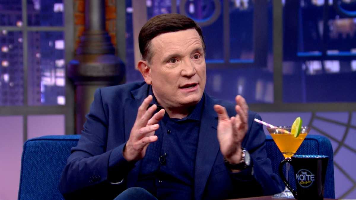 Roberto Cabrini em entrevista ao The Noite