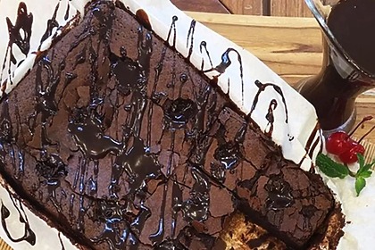 Brownie de chocolate furadinho em trecho de Receita do Mais Você
