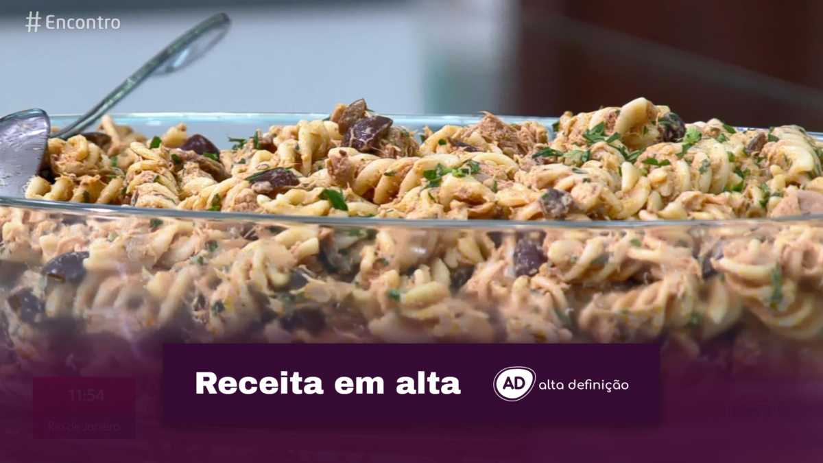 Macarrão Gelado de Ana Maria Braga