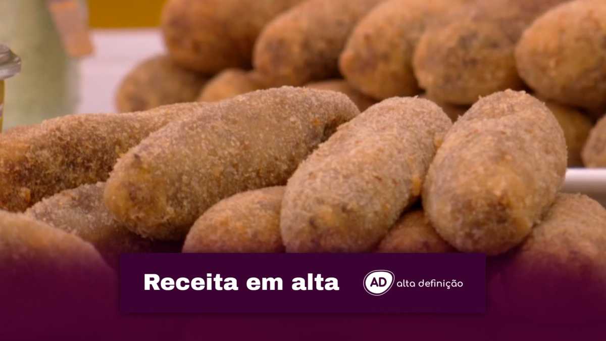Croquete de Vaca Atolada da Ana Maria Braga