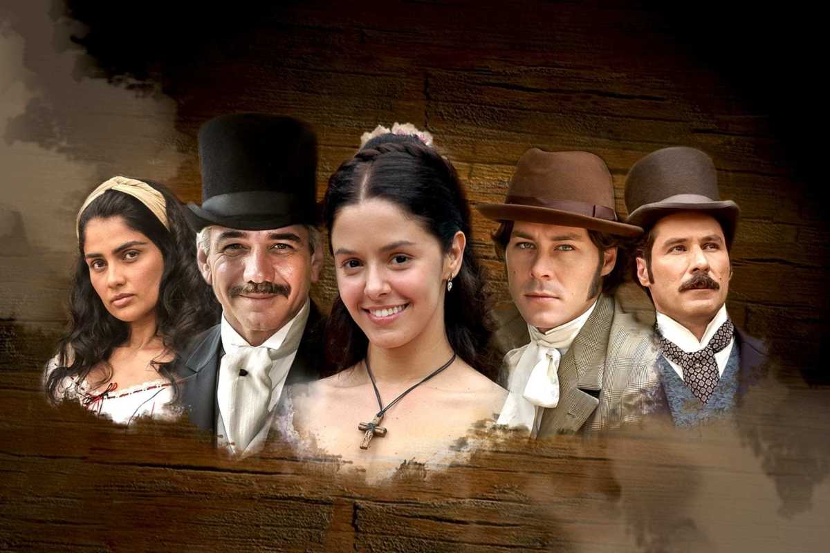 Logo de A Escrava Isaura novela da Record TV