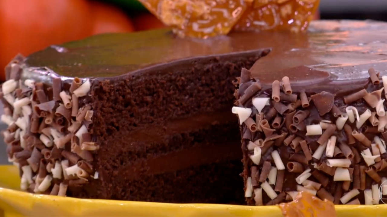 Bolo Mousse de Chocolate