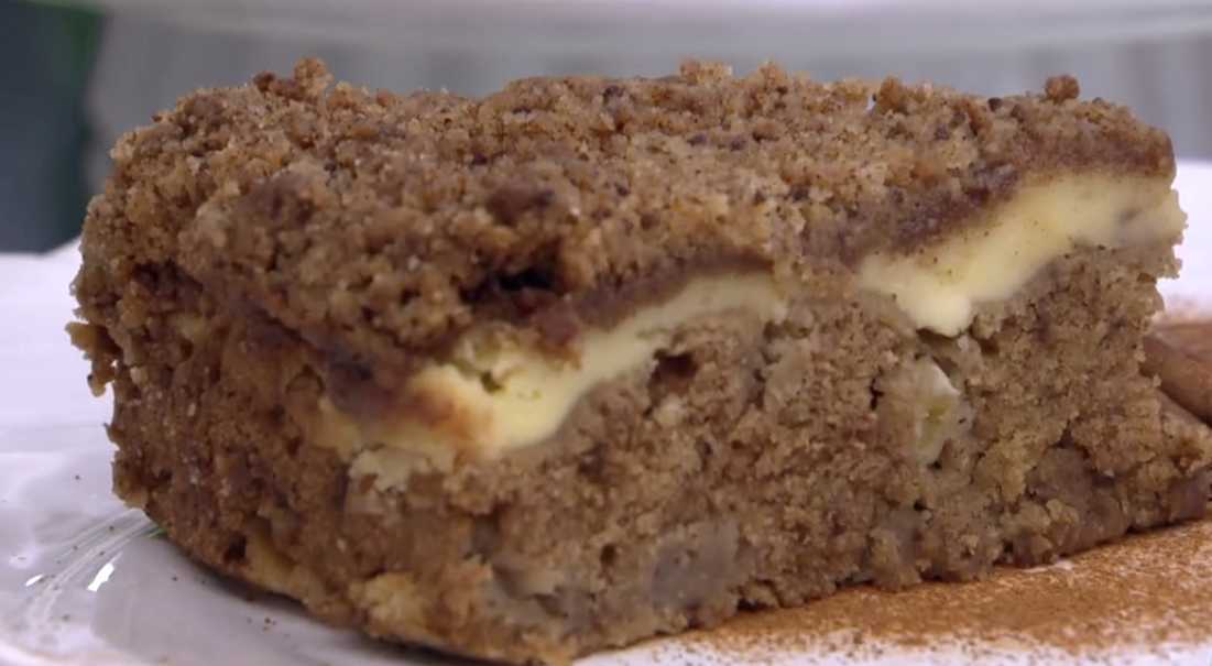 Fatia de Bolo de Maçã da Ana Maria Braga