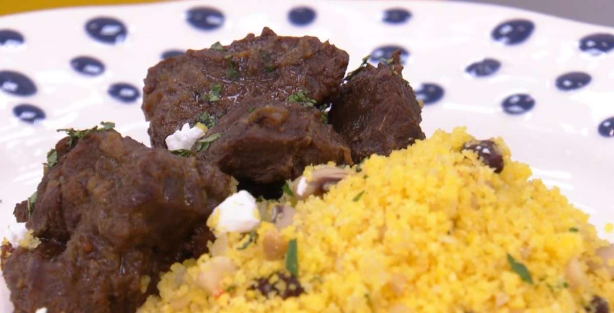 Receita Músculo com Cuscuz da Ana Maria Braga