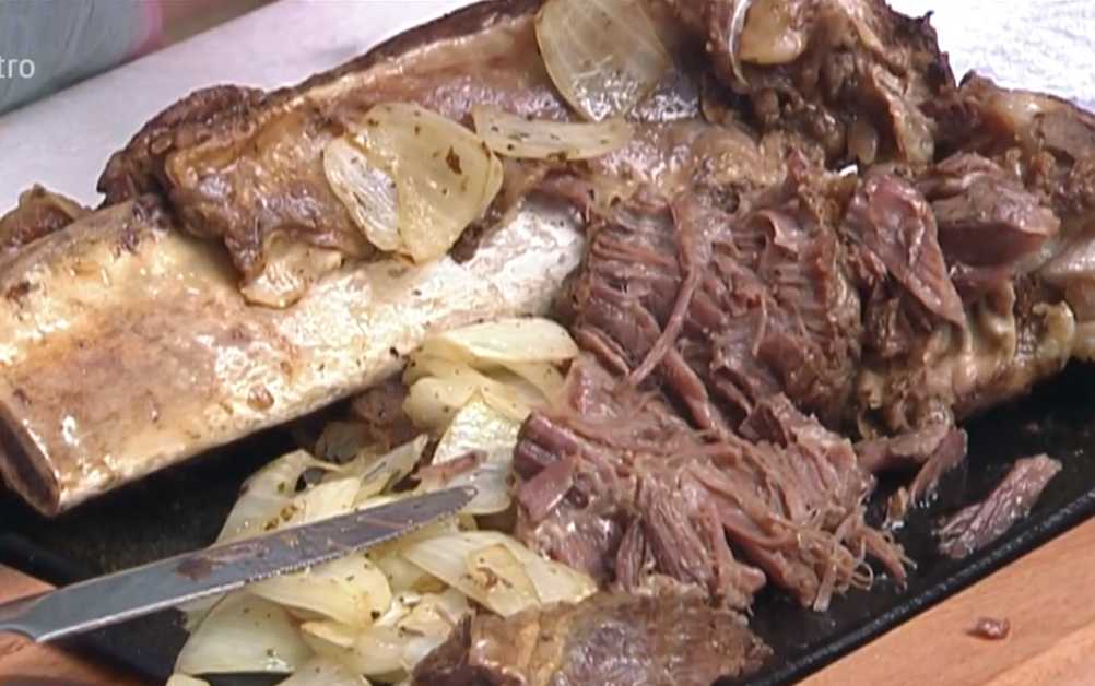 Costela no Bafo preparada no programa Mais Você