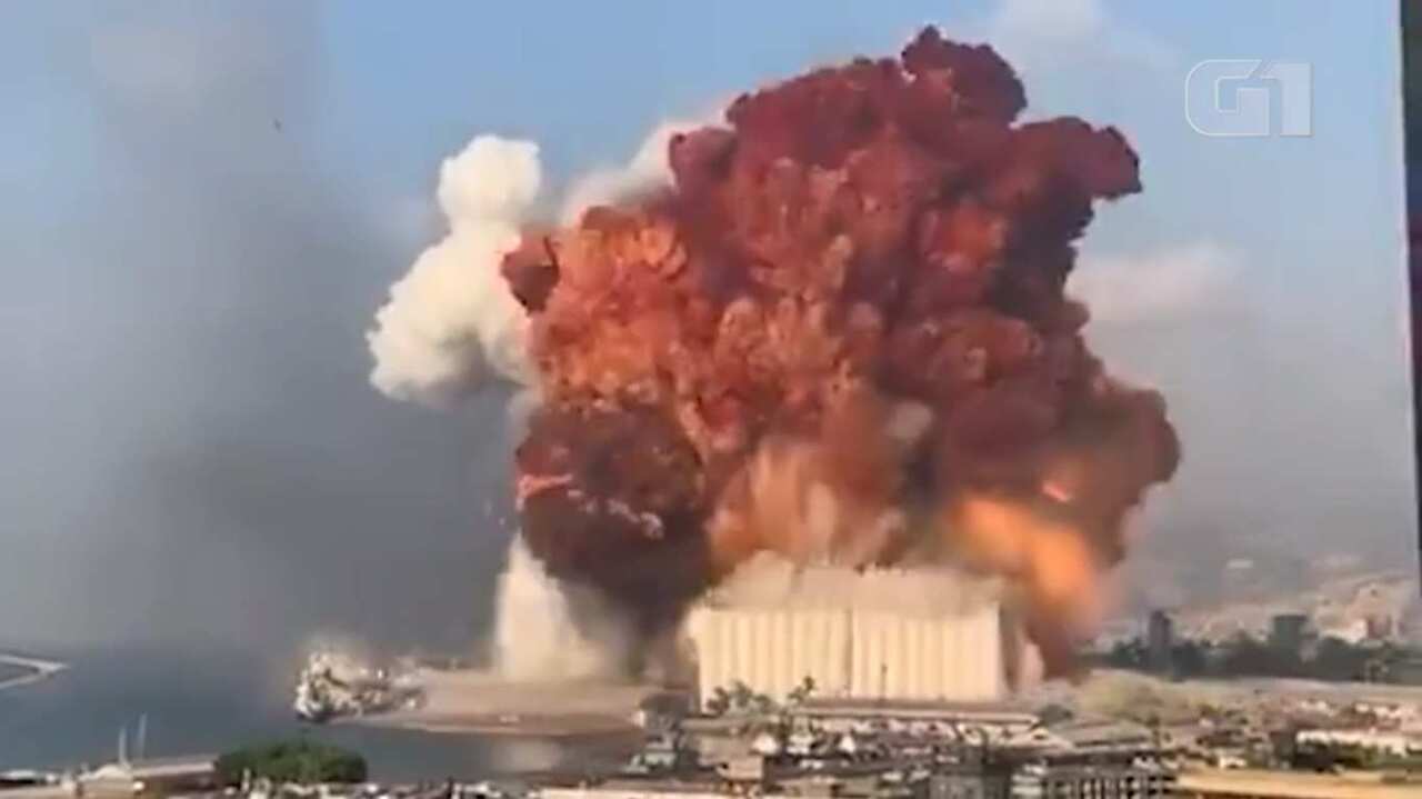 Explosão em Beirute