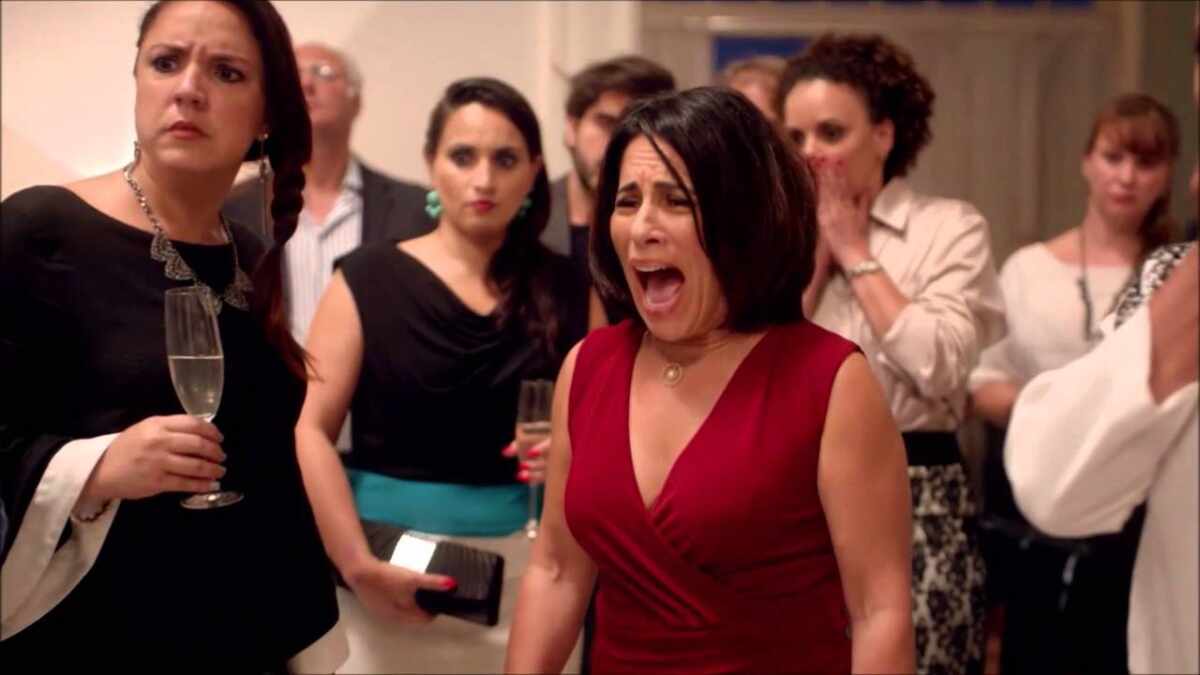 Atriz Glória Pires no filme Linda de Morrer