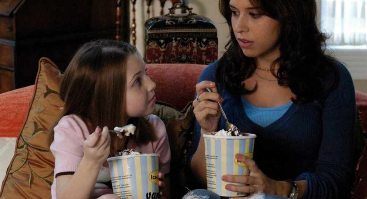 Cena do filme Uma Irmã Na Minha Vida, lançado em 2006 e exibido pela Globo na Sessão da Tarde