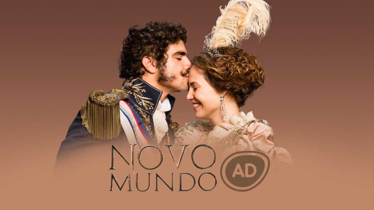 Logo do resumo da novela Novo Mundo