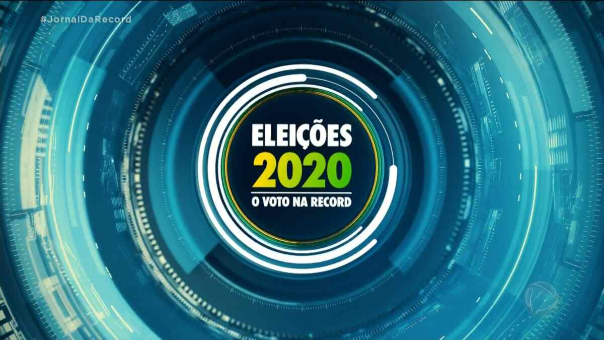 Logo do 'O Voto na Record 2020 - Debate Eleitoral'