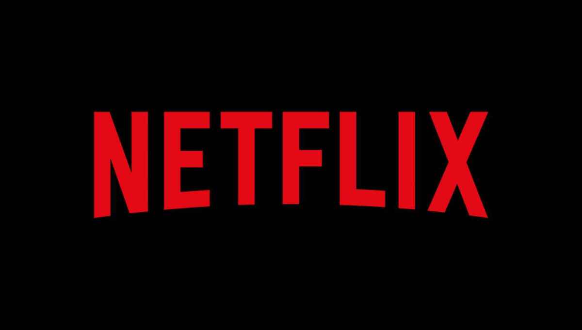 Logo com a identidade visual do Netflix