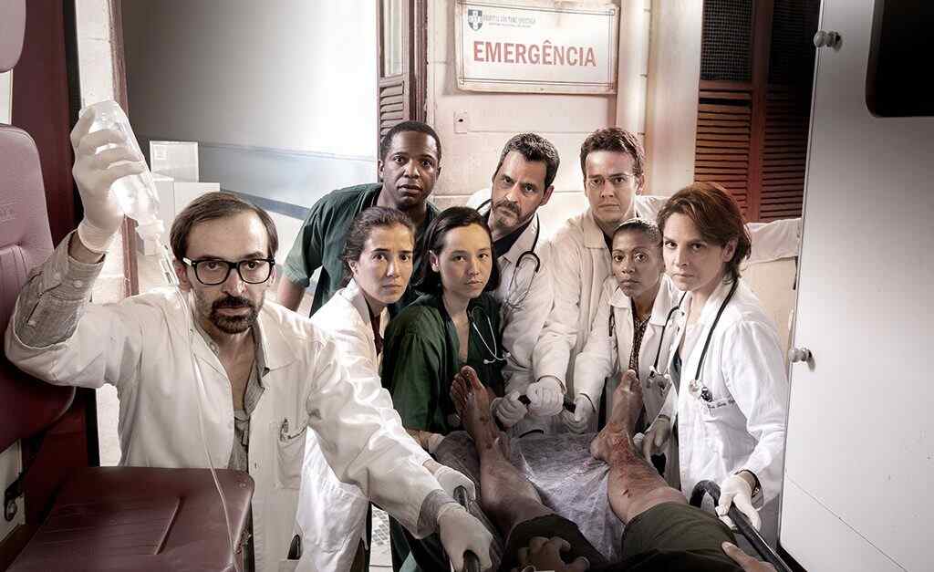 Elenco de Sob Pressão l Imagem: Reprodução/ Globo