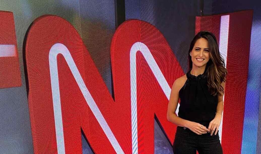 Marcela Rahal no estúdio da CNN Brasil