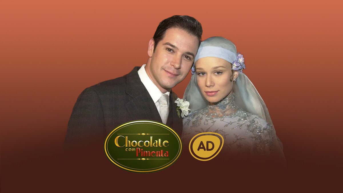 Logo do resumo da novela Chocolate Com Pimenta