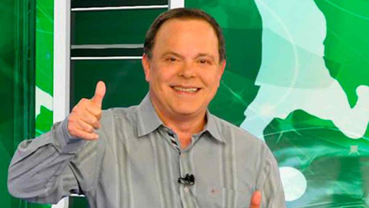 Fernando Vanucci nos estúdios esportivos da RedeTV!