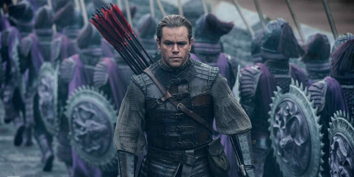 Cena do Filme A Grande Muralha, exibido pela Globo na Temperatura Máxima