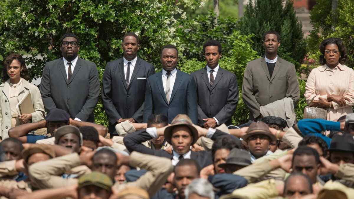 Cena do filme Selma - Uma Luta Pela Igualdade, exibido pela Globo no Supercine